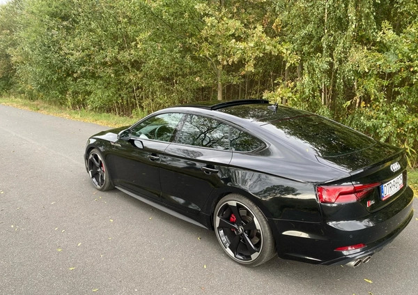 Audi S5 cena 148000 przebieg: 46988, rok produkcji 2019 z Prusice małe 154